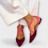 Milan Strappy Ballerinas