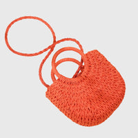 Amaya | Natural Braided Handbag
