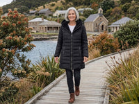 Olivia | Quilted A-Line Winter Coat