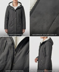 Amélie | Waterproof Long Parka