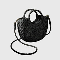 Amaya | Natural Braided Handbag