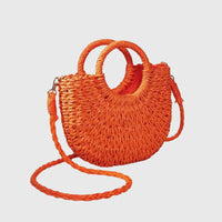 Amaya | Natural Braided Handbag