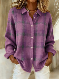 Danique | Soft Checked Button-Up