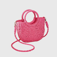 Amaya | Natural Braided Handbag
