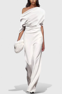 Agatha | Wide-Leg Fluid Jumpsuit