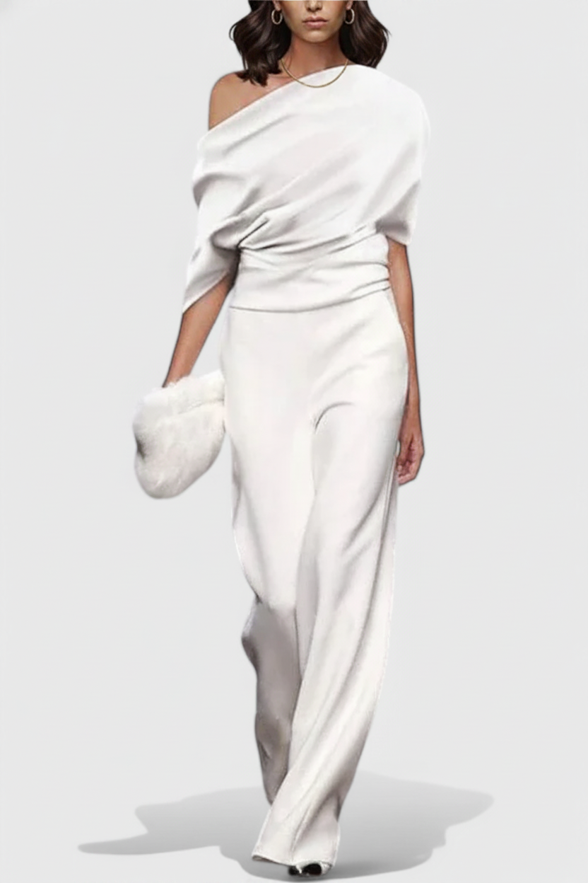 Agatha | Wide-Leg Fluid Jumpsuit
