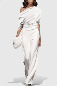 Agatha | Wide-Leg Fluid Jumpsuit